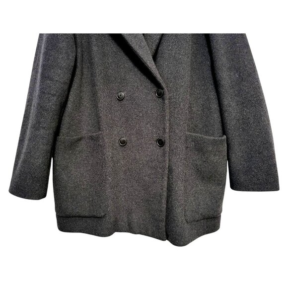 Madewell Hollis Wool-Blend Double-Breasted Coat - Picture 5 of 15